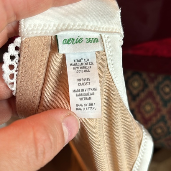 Pink Bra - Cream Colored Bra 36DDD - Picture 4 of 4